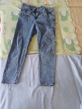 Spodnie jeans 40 sinsay wysoki stan