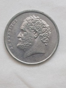 334 Grecja 10 drachm, 1988