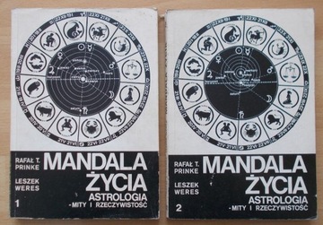 Prinke MANDALA ŻYCIA  tom 1-2 astrologia
