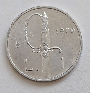 San Marino - 1 lira - 1979r.