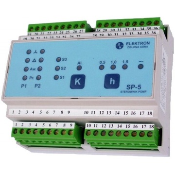 SP-5 Sterownik 2 pomp z rozruchem gwiadza/trójkąt