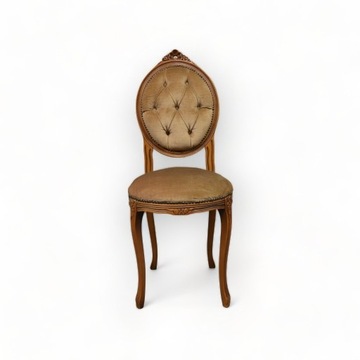 8453 dekoracyjne krzesełko, krzesło pikowany medal