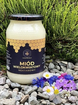 MIÓD WIELOKWIATOWY 1,2KG POLSKI NATURALNY