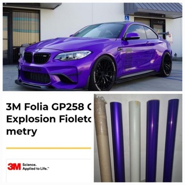 3M Folia GP258 Gloss Plum Explosion Fioletowy