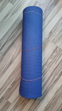 Mata do jogi fitness 183x61x0,6cm niebiesko różowa