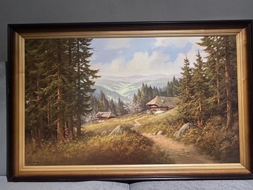 Obraz reprodukcja Johan Bochmann z ramą 70x 110cm