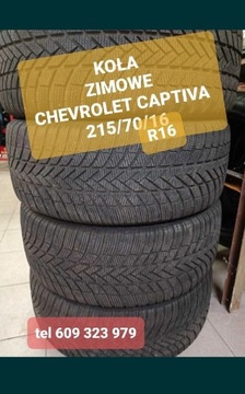 Koła zimowe Chevrolet Captiva 