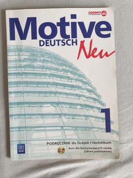 Motive Deutsch neu 1 podręcznik +CD