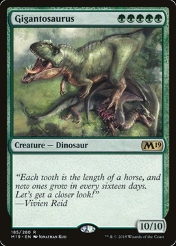 Gigantosaurus MTG NM