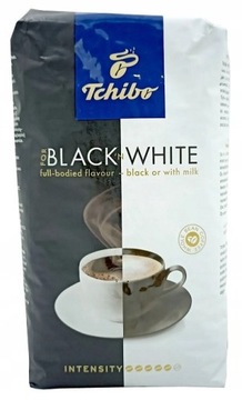 TCHIBO BLACK&WHITE  KAWA ZIARNISTA   1KG
