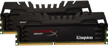 Pamięć RAM Kingston Hyper X Beast 2x4GB DDR3 1600