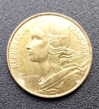 MONETA 10 centimes Francja 1996 3.00g