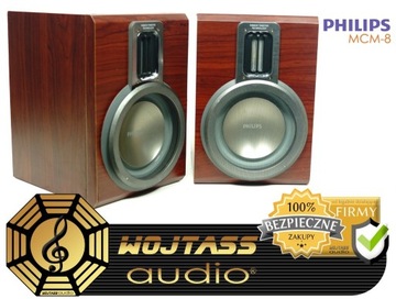 Kolumny PHILIPS MCM-8 wstęgowe RIBBON Tweeter