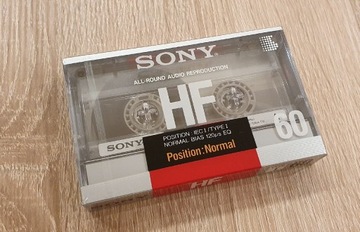 Kaseta magnetofonowa Sony HF 60.