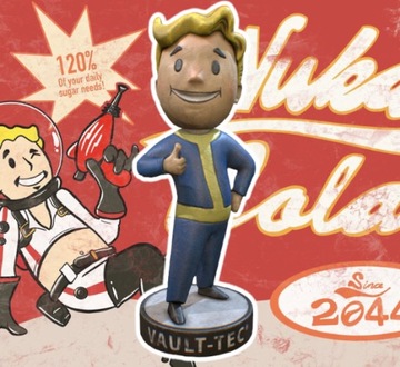 Figurka 3d,Vault Boy,Vault Tec, Fallout + gratis