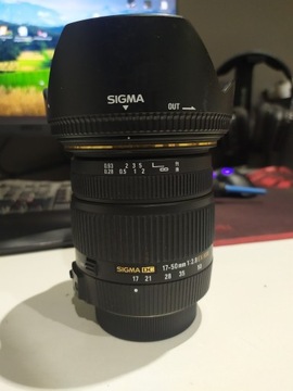 Obiektyw Sigma 17-50mm F2.8, EX DC OS - Nikon F