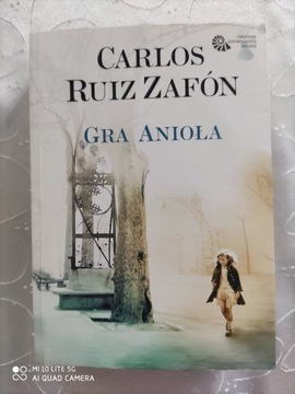 Gra anioła. Carlos Ruiz Zafon.