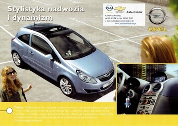 OPEL CORSA - katalog / folder 2006 rok