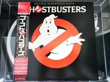 OST GHOSTBUSTERS OBI JAPAN NM LP 1984 WINYL