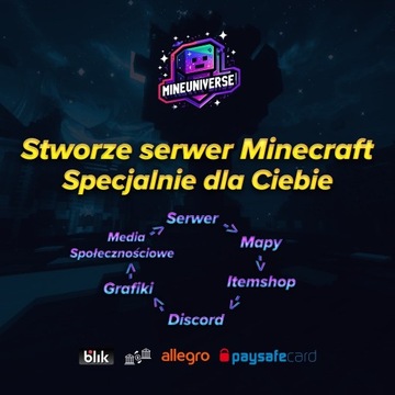 Stworzę Profesjonalny Serwer Minecraft! Tanio!