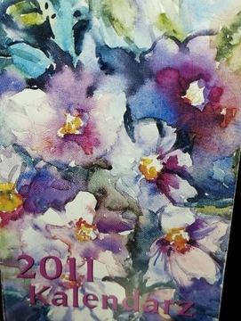 Kalendarzyk listkowy składany 2011