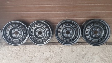 4x 15 cali 5x114.3 ET 40 felgi stalowe NISSANMAZDA