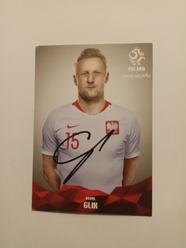 Autograf Kamil Glik! Benevento, Polska, As Monaco