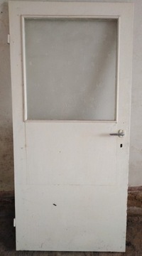 Stare drzwi wewnętrzne PRL 