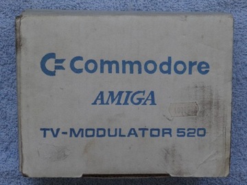 UNIKAT NOWY MODULATOR AMIGA 520 BOX COMMODORE