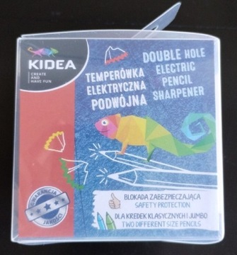 Temperówka elektryczna podwójna KIDEA