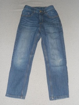 Spodnie chłopięce F&F, dżinsowe, dżinsy, r. 134