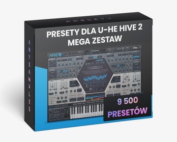 Presety do U-he Hive 2| 9 500 presetów | 59 paczek