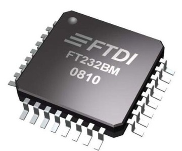 FT232BM -  LQFP32 interfejs USB 