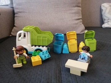 Lego Duplo śmieciarka recykling 