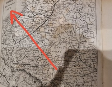 Chodźko la Pologne oryginał plus mapa 1864 400str 
