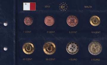 MALTA – 2012 – ZESTAW EURO .......................