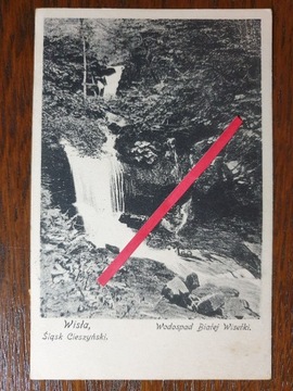 WISŁA 1923 Wodospad Białej Wisełki ŚLĄSK CIESZYŃSK