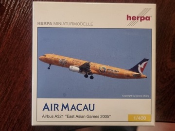 AIR MACAU A321 "East Asian Games 2005' HERPA 1:400