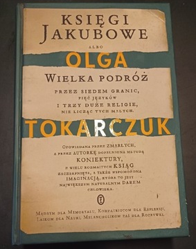 Księgi Jakubowe. Olga Tokarczuk