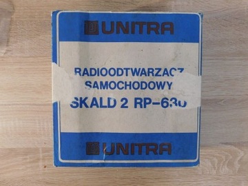 Radioodtwarzacz Unitra Diora Skald 2 RP-630 nowy