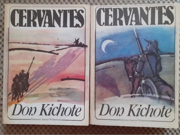 DON KICHOTE Cervantes, tom 1 i 2
