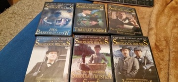 Sherlock Holmes Arthur Conan Doyle 6xDVD