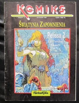 Komiks Fant 7 Pelissa 2 Świątynia Zapomnienia