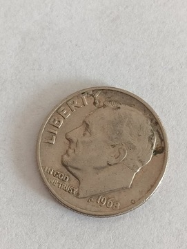 10 cent 1968 USA  