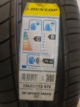 Dunlop SP Sport Maxx GT 97V 235/50/18