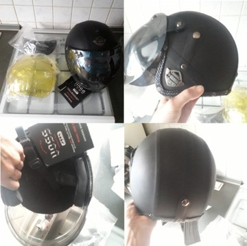 Kask Boss retro rozmiar L/XL