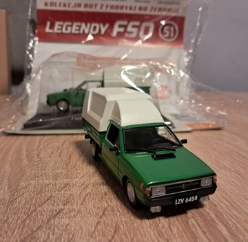 Legendy FSO Polonez Truck  - nowy, gazetka. 1:43