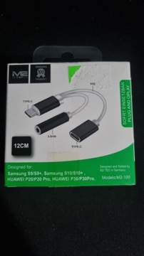 Adapter USB Typu C Do 3,5 Mm Aux do słuchawek