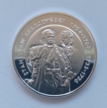 10zł 2003r, Stanisław Leszczyński , Mennicza