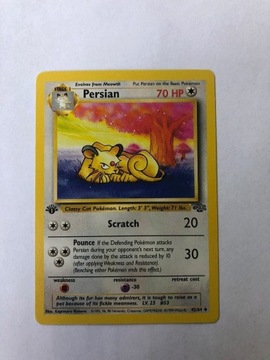 Persian karta pokemon 42/64 jungle NM 1st 